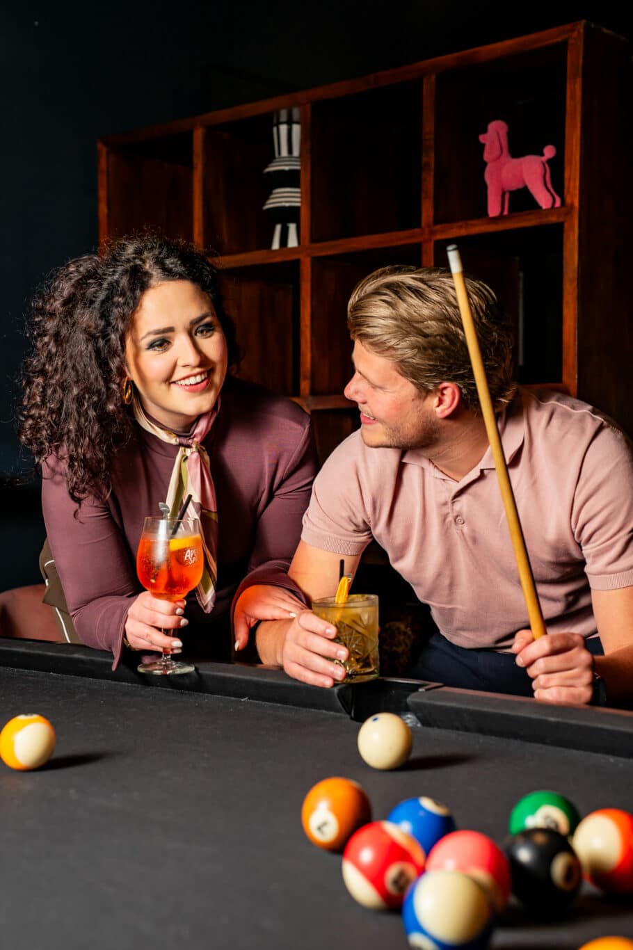 Poolen en plezier maken in Limburg
